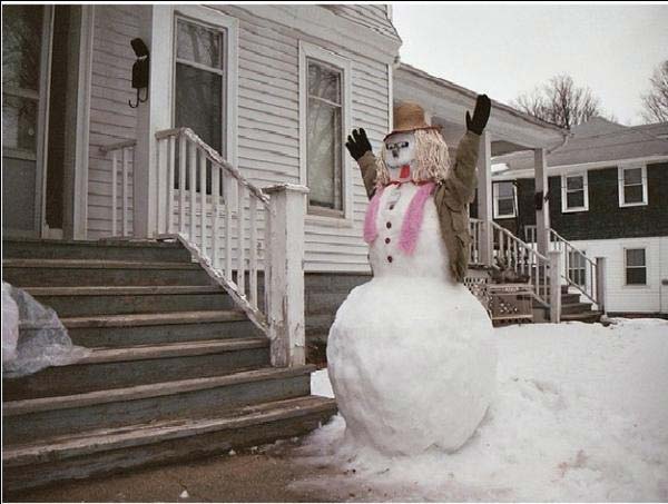 Funny Snowman