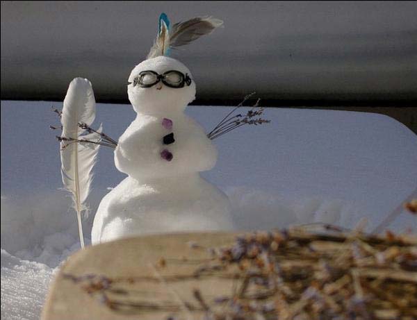 Funny Snowman