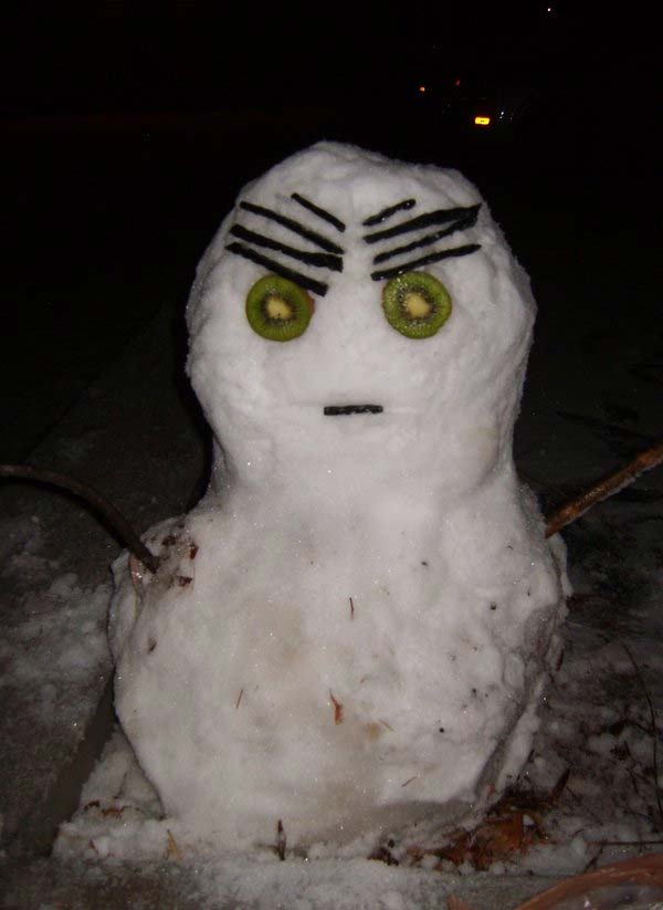 Funny Snowman