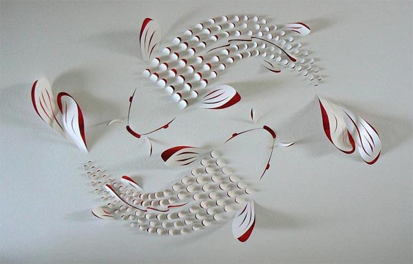 Paper art by Lisa Rodden