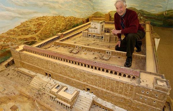 Model of Herod's Temple by Alec Garrard