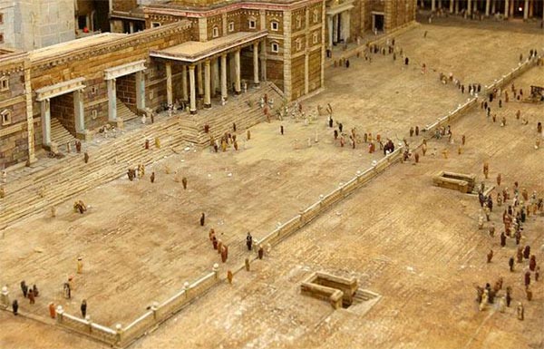 Model of Herod's Temple by Alec Garrard