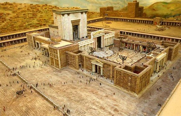 Model of Herod's Temple by Alec Garrard