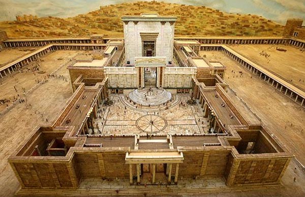 Model of Herod's Temple by Alec Garrard