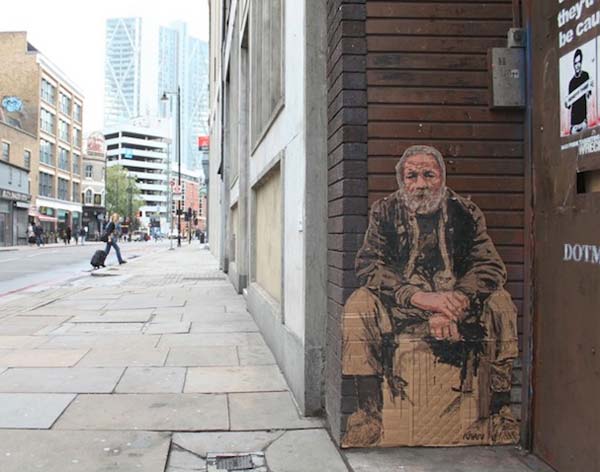 Homeless Street Art by Michael Aaron Williams