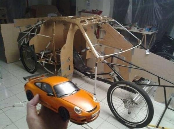 Homemade Porsche 911