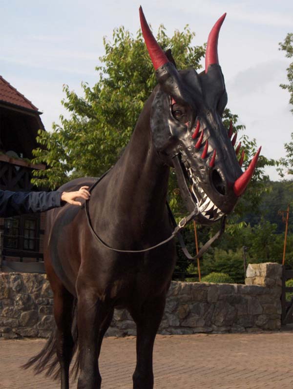 Horse Dragon Mask