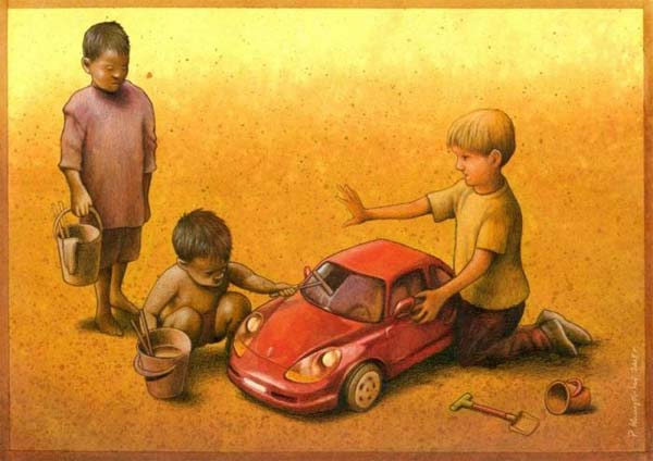 Humorous Drawing by Paul Kuczynski