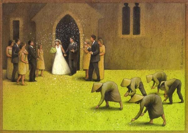 Humorous Drawing by Paul Kuczynski