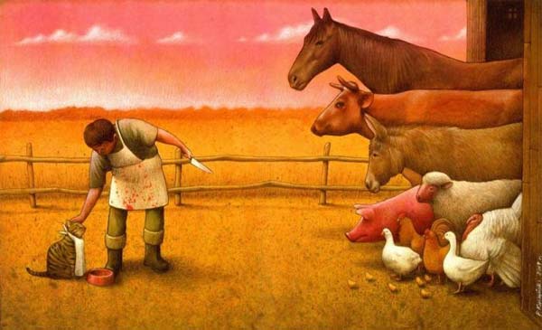 Humorous Drawing by Paul Kuczynski