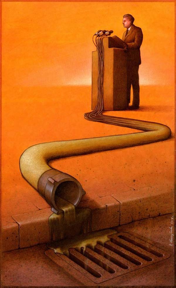 Humorous Drawing by Paul Kuczynski