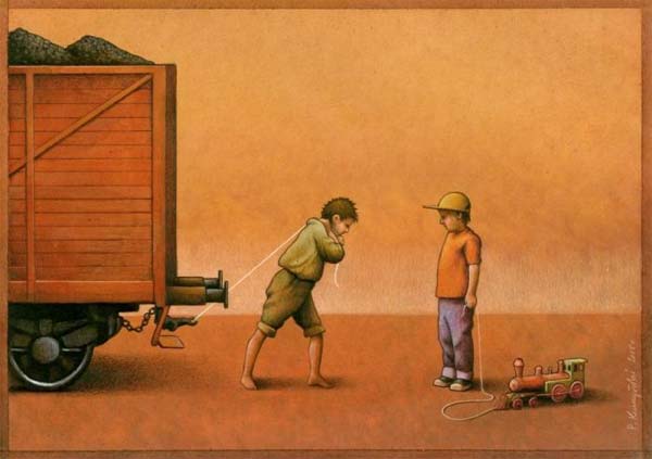 Humorous Drawing by Paul Kuczynski