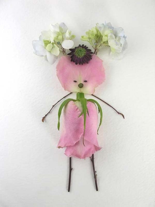 Giving Life To Flowers – Creative Ikebana Art By Elsa Mora 