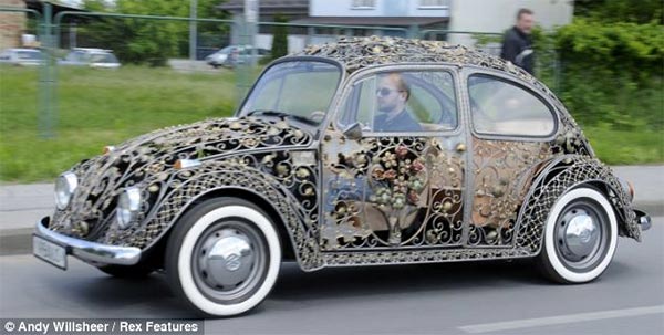 Iron Made Volkswagen Beetle