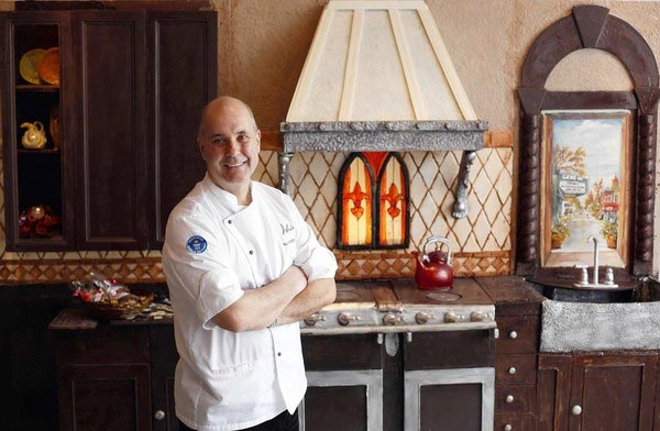 Kitchen Made Out of Chocolate & Sugar