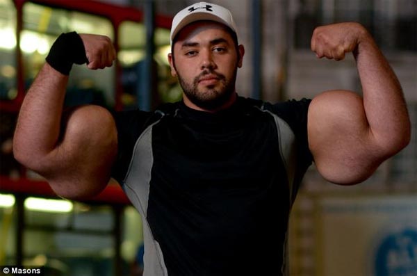 Big Mo with World's Largest Biceps