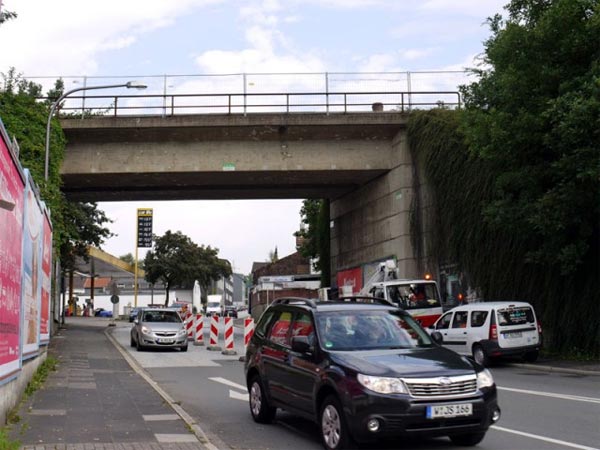 Train Overpass Transformed into Lego Bridge