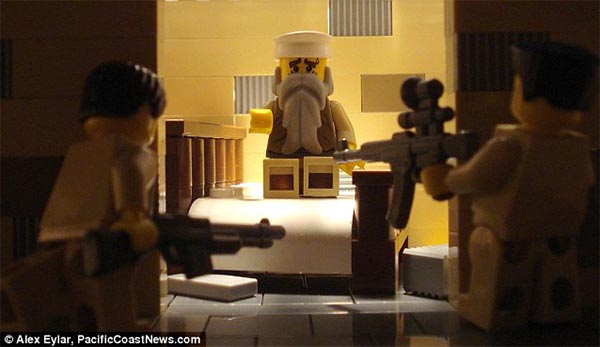 Lego Version of Osama bin Laden’s Capture