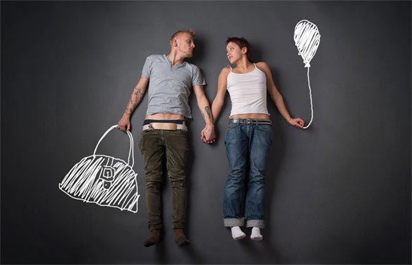 Funny Yet Creative Conceptual Love Story Photography