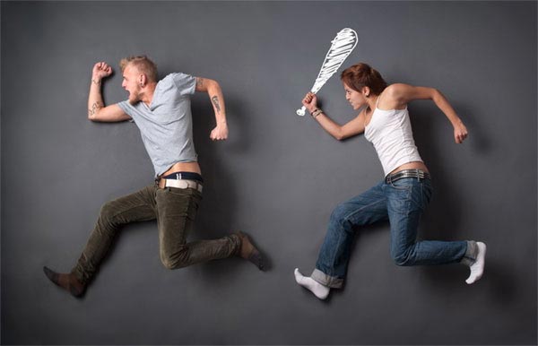 Funny Yet Creative Conceptual Love Story Photography