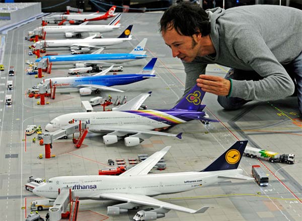 Miniature Airport Model