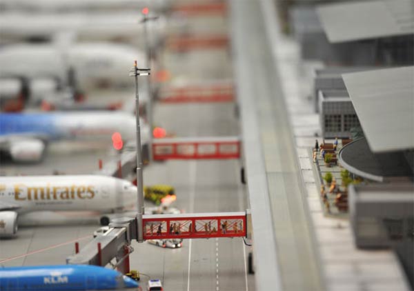 Miniature Airport Model