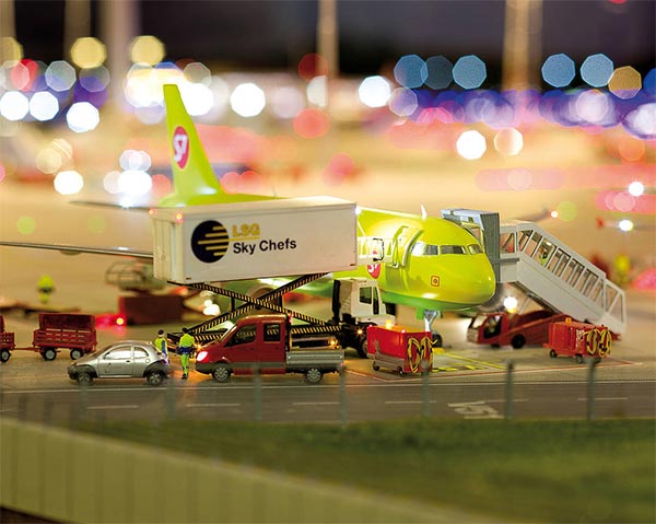 Miniature Airport Model