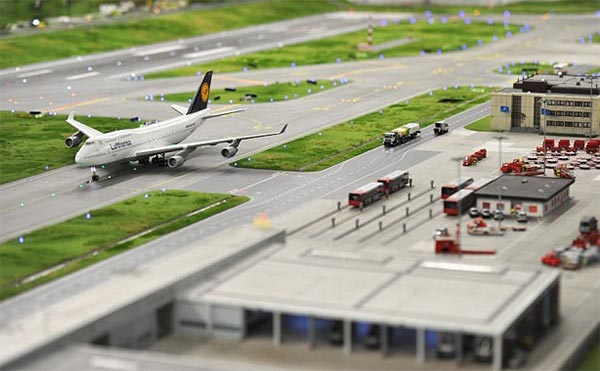 Miniature Airport Model