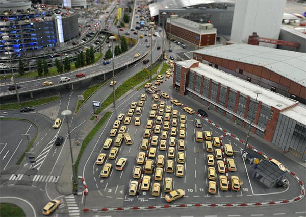 Miniature Airport Model