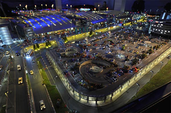 Miniature Airport Model