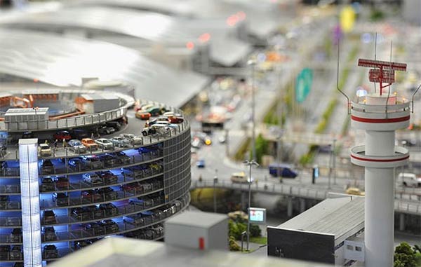 Miniature Airport Model