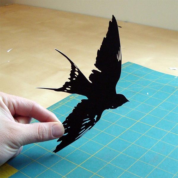 Paper-cut Swallow