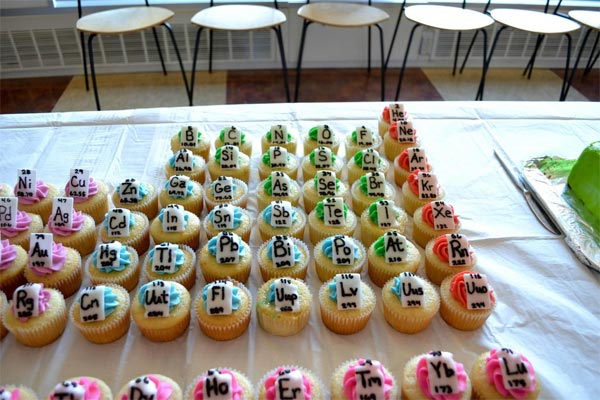 Periodic Table of Cupcakes