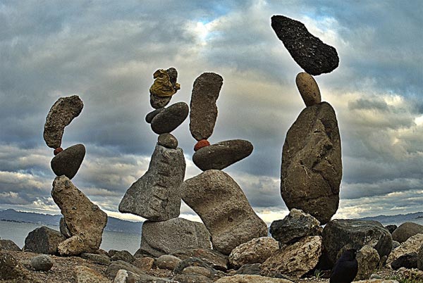 Rock Balancing Art by Bill Dan