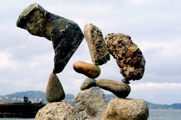 Rock Balancing Art by Bill Dan