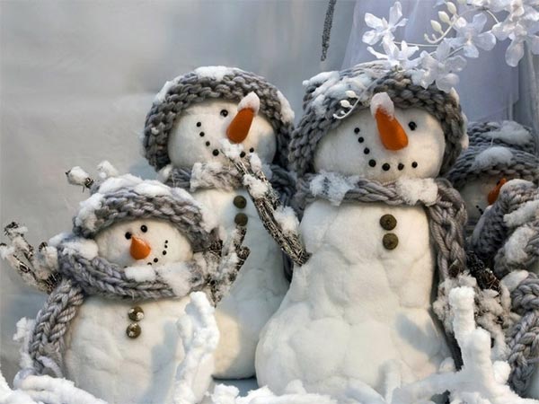 Snowman Inspiration Photography