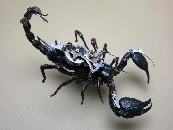 Robotic Steampunk Insects & Bugs