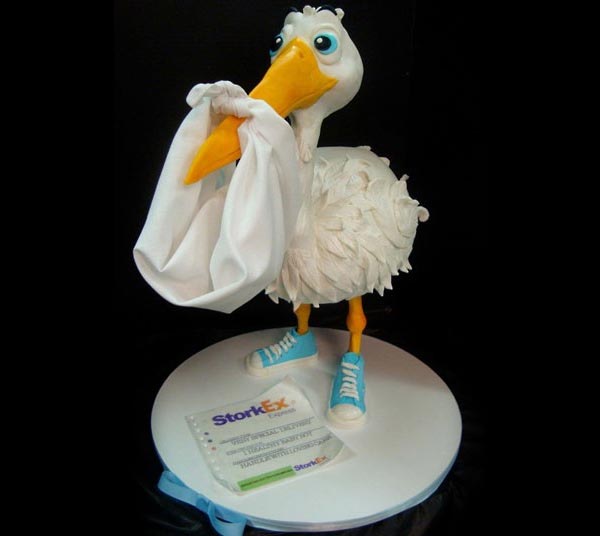 Stork Cake