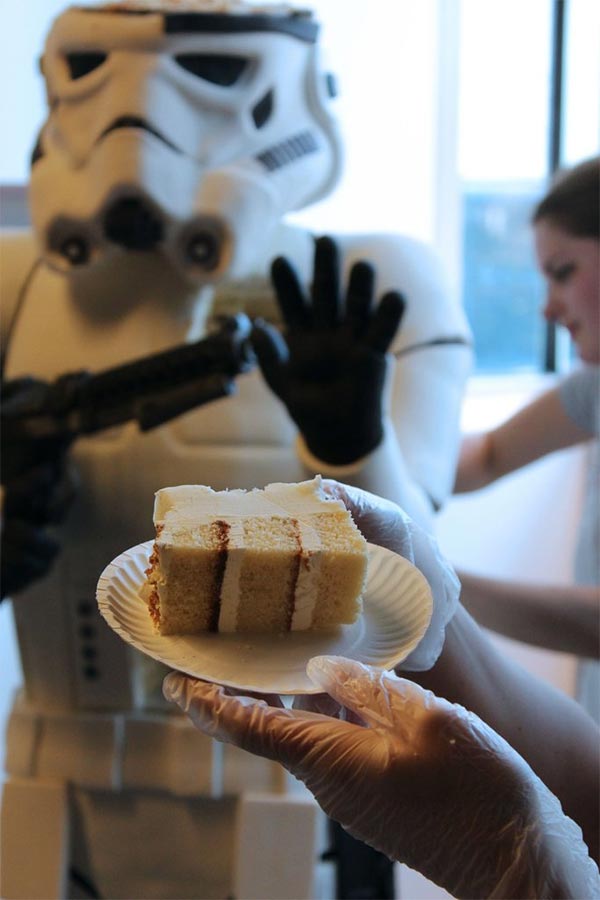 Life-size Stormtrooper Cake