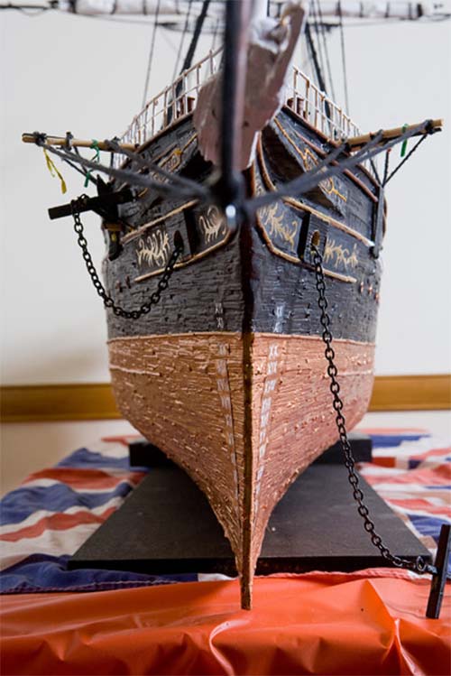 Wayne Kusy's Toothpick Model Ships