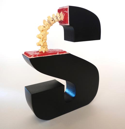 Typography Sculptures: Evolution of Typography