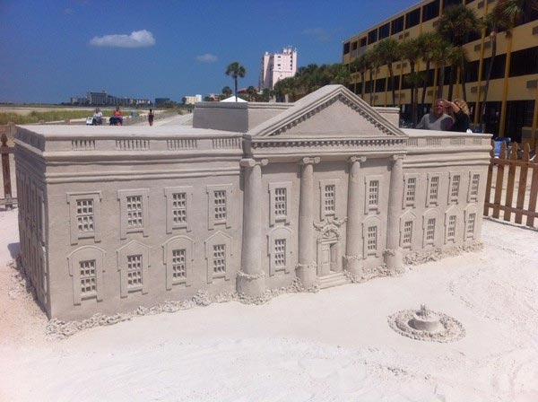 White House Replica by Meredith Corson