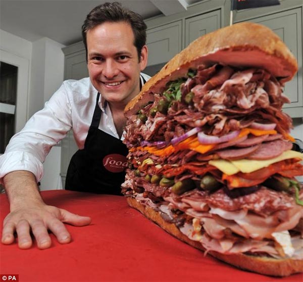 World's Meatiest Sandwich