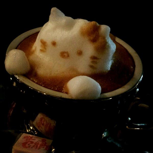 Incredible latte art by Kazuki Yamamoto