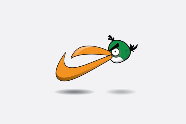 Angry Brands Nike Logo