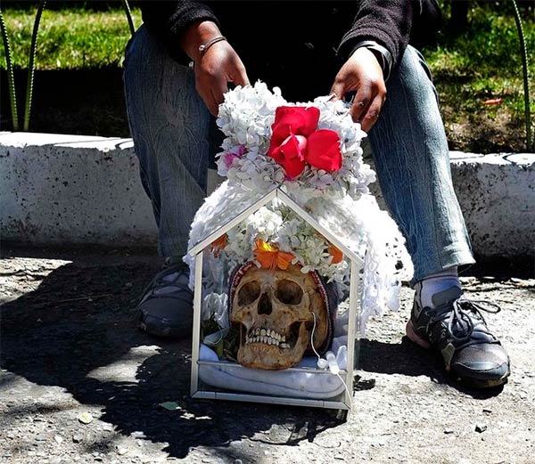 Skull Festival in Bolivia