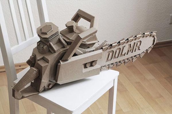 Cardboard Chainsaw