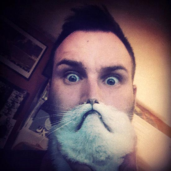 Grow Beard with Cat