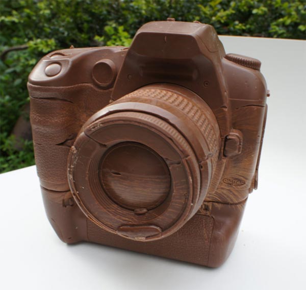 Camera Made of Chocolate