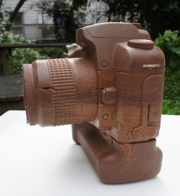 Canon Camera Made of Chocolate